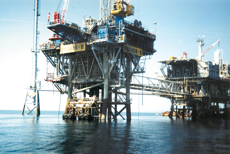 PRINOS OIL FIELD - FABRICATION & ERECTION WORKS AND MAINTENANCE SERVICES 1980's -ongoing