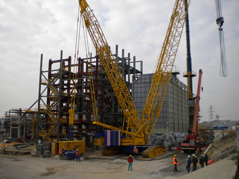 MECHANICAL WORKS FOR EQUIPMENT & STEEL STRUCTURE ERECTION 2011
