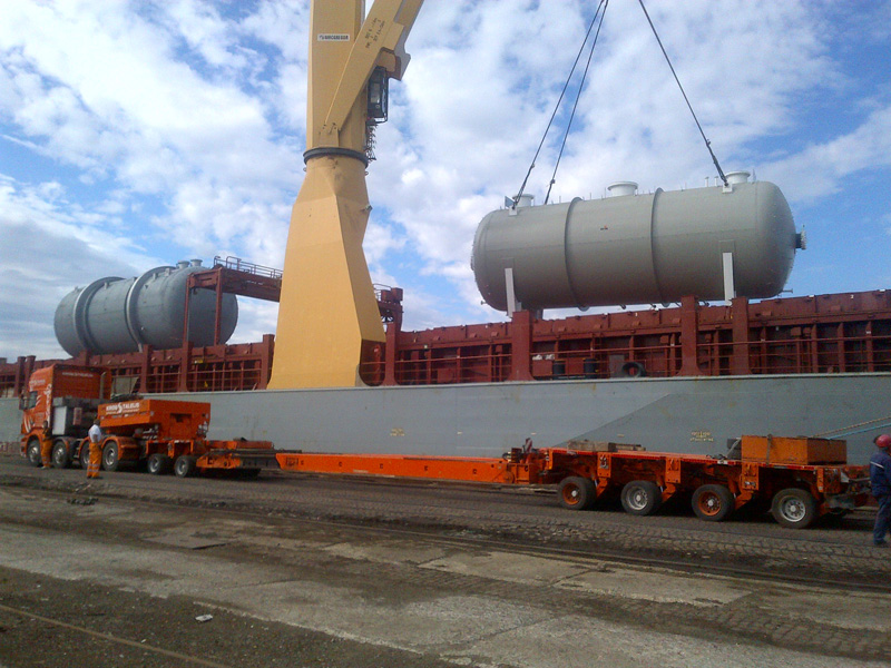 SUPPLY OF TEN HIC DRUMS FOR LUKOIL BURGAS REFINERY 2013